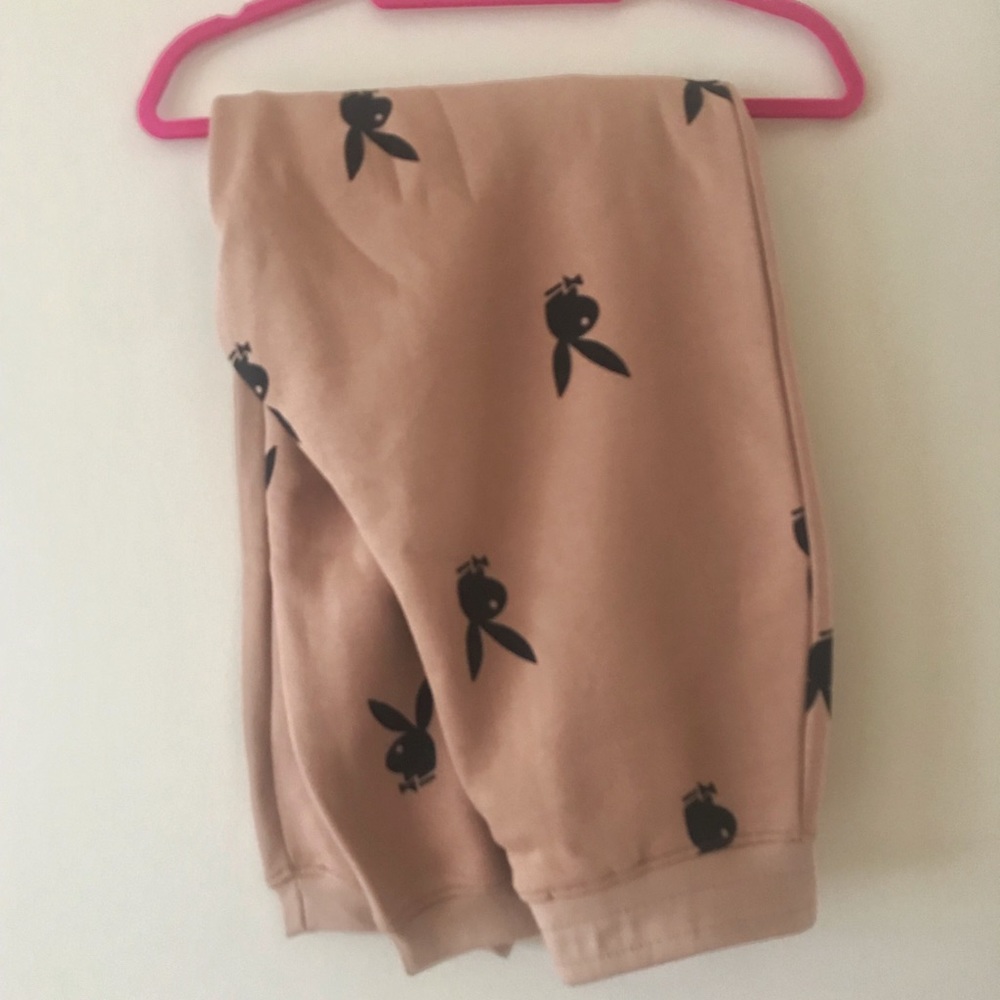 Playboy x missguided logo joggers